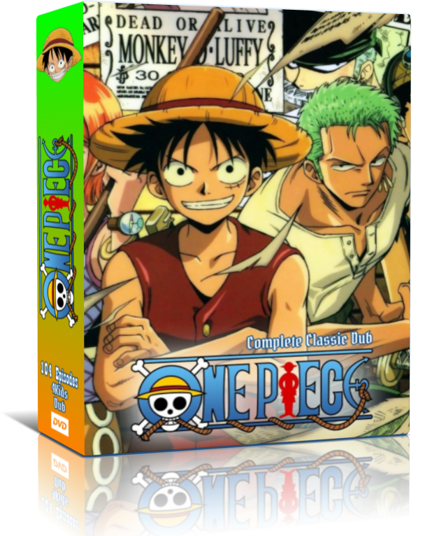 One Piece Complete Series Anime popular English DVD