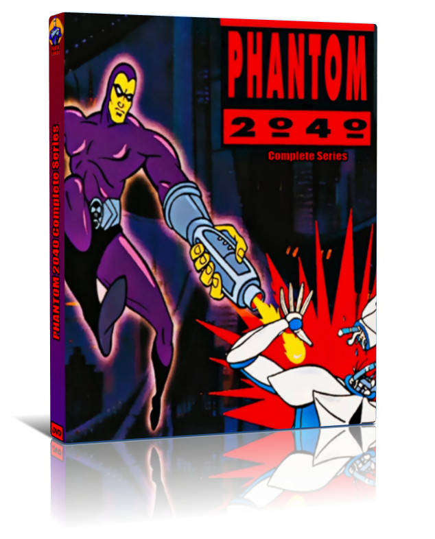 Phantom 2040 Complete Series Uncut DVD - RetroAnimation