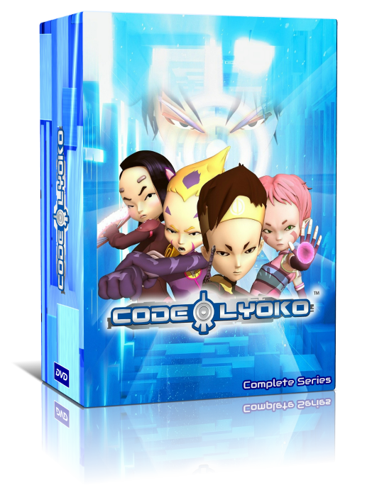 Code Lyoko Complete English Series DVD Set Code Lyoko Complete English Series DVD Set