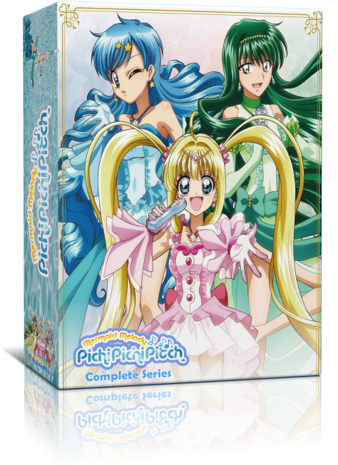 Mermaid Melody Pichi Pichi Pitch + Pure Complete Series DVD