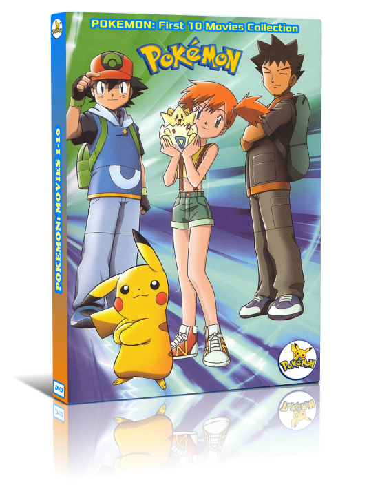 Pokemon Movies 01-10 Multi Audio English Dubbed DVD