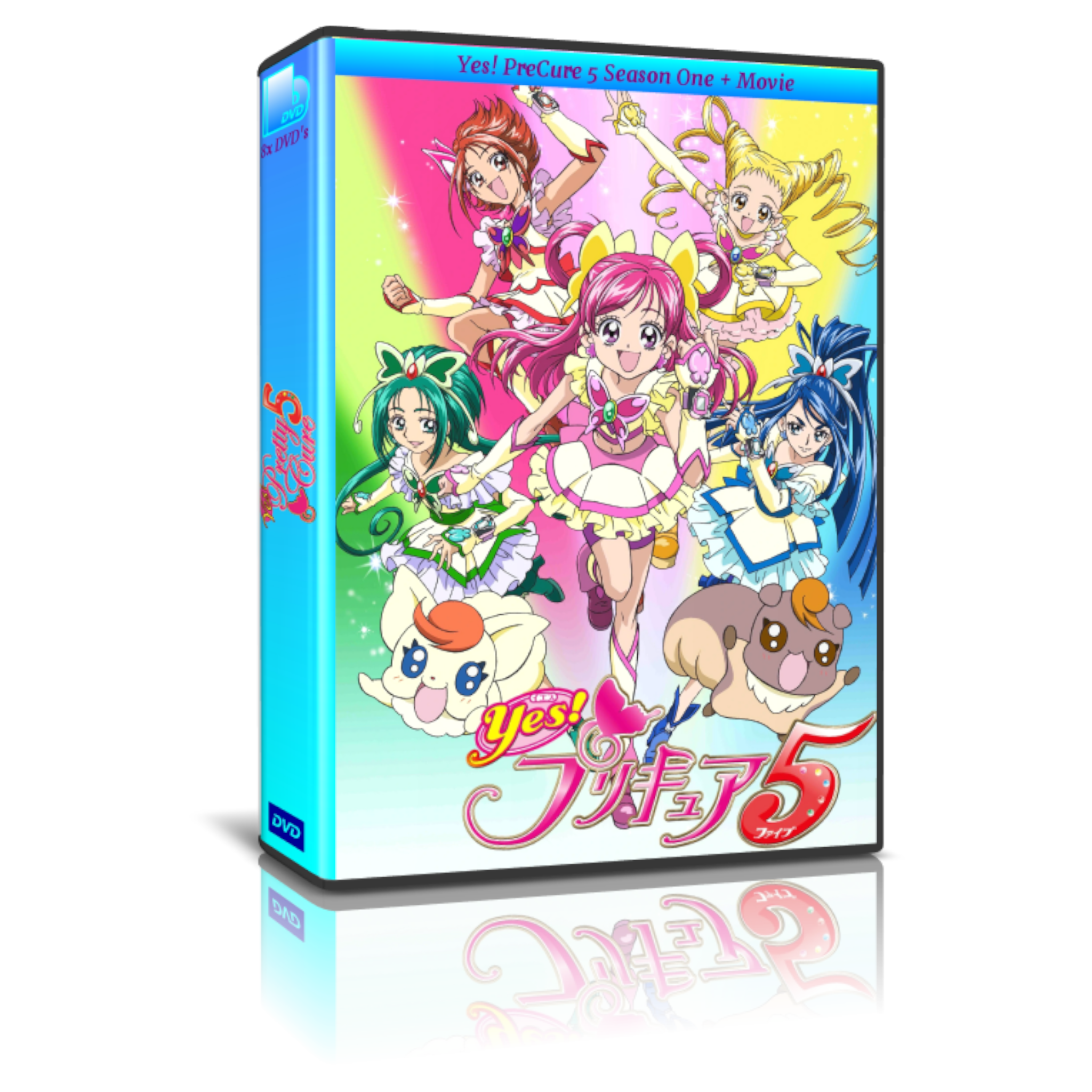 Yes! Pretty Cure 5 Series + Movie DVD Set – RetroAnimation