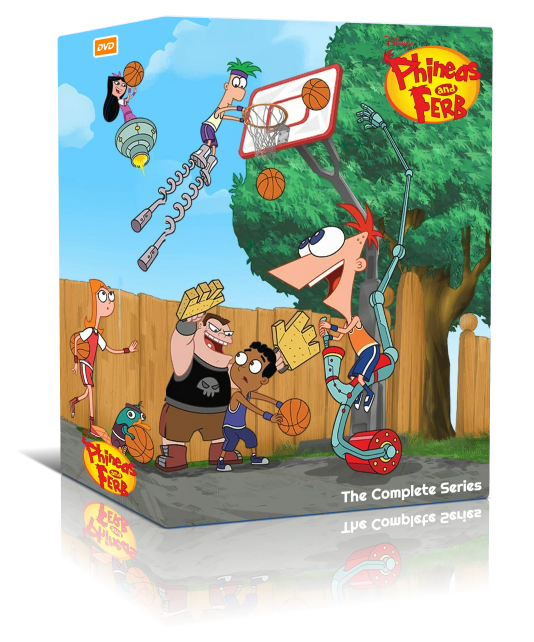 Phineas and Ferb The Complete Series & Movies DVD