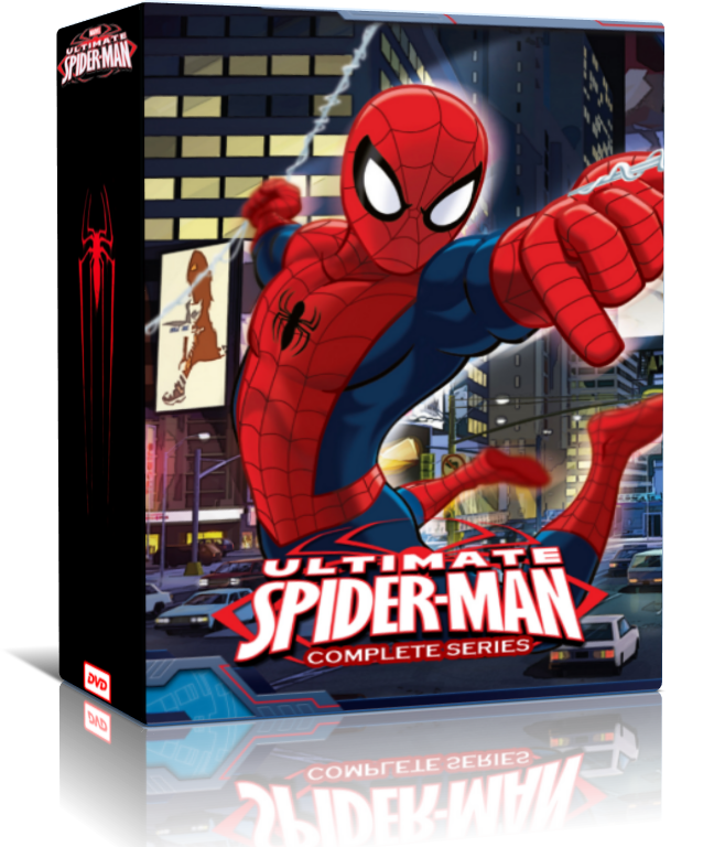 Ultimate Spider-Man Seasons 1-4 Complete Series DVD