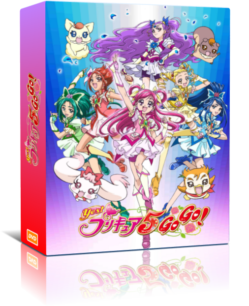 Yes! Pretty Cure 5 Go Go! Complete Series & Movie DVD