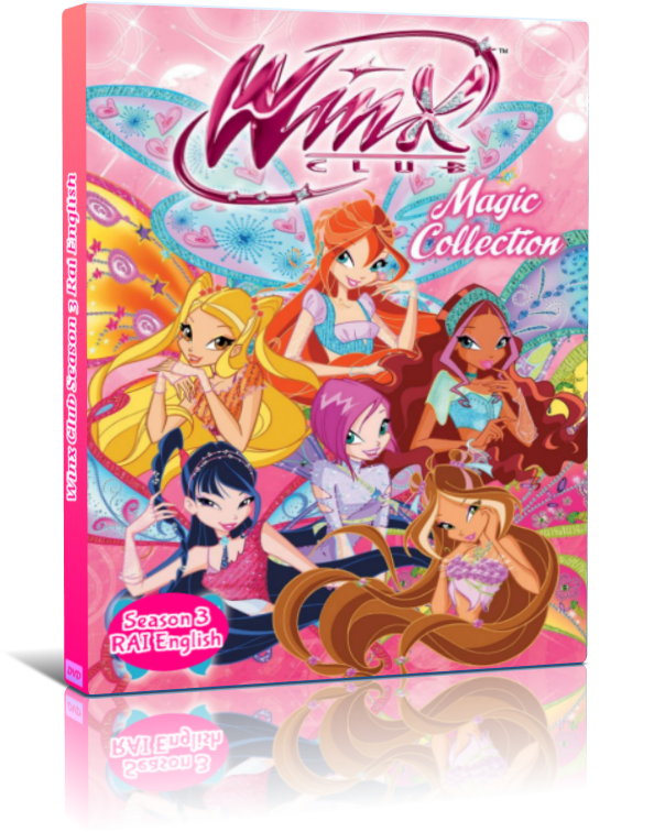 Winx Club Seasons 3 & 4 RAI English DVD Set - RetroAnimation 