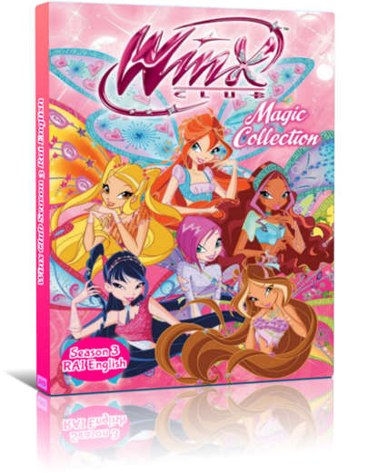 Winx Club Seasons 3 & 4 RAI English DVD Set