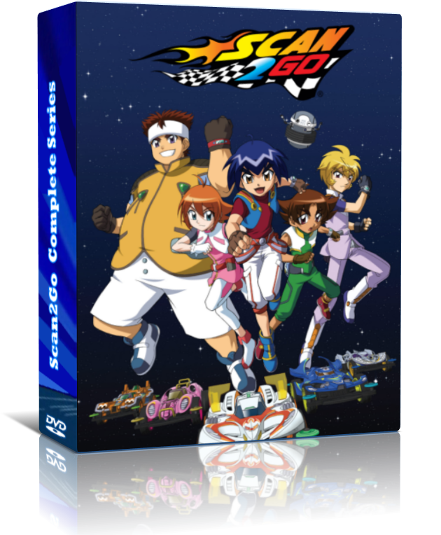 Scan2Go Complete English Dubbed Series DVD - RetroAnimation 