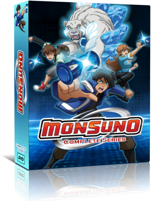 Monsuno: World Master Пълен DVD комплект с дублирана поредица на английски език