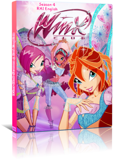 Winx Club Seasons 3 & 4 RAI English DVD Set