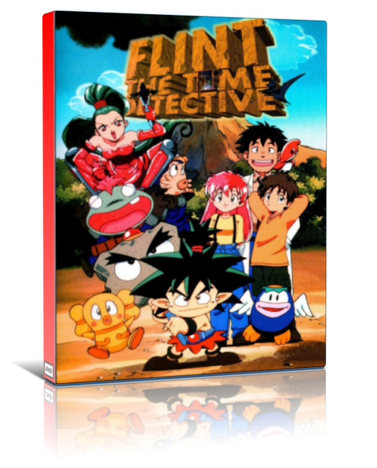 Flint The Time Detective English Dub DVD Комплект