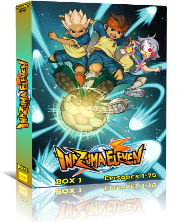 Inazuma Eleven The Complete Series Episodes 1-127 DVD Set Inazuma Eleven The Complete Series Episodes 1-127 DVD Set