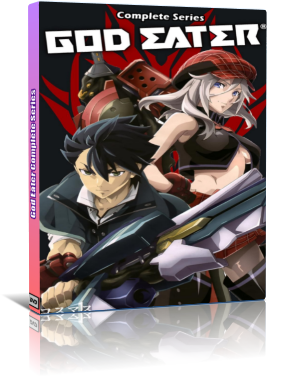 God Eater Пълен аниме сериал DVD 