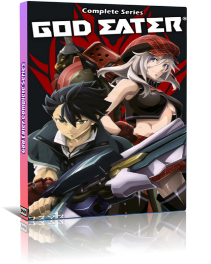 God Eater Пълен аниме сериал DVD 