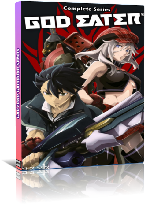 God Eater Пълен аниме сериал DVD 