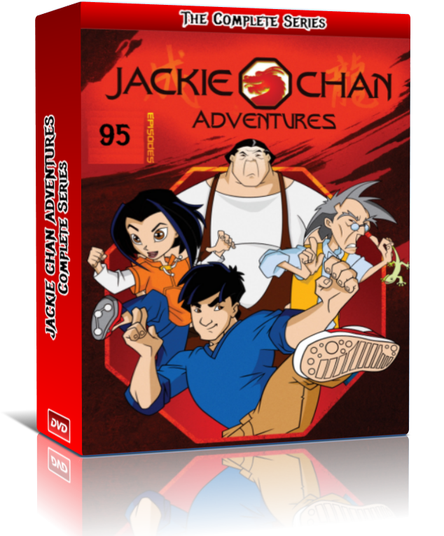 Jackie Chan Adventures Complete Series DVD Set - RetroAnimation 