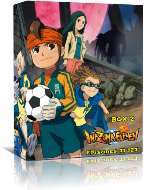 Inazuma Eleven пълна серия 1-127 сезони 1,2,3 DVD