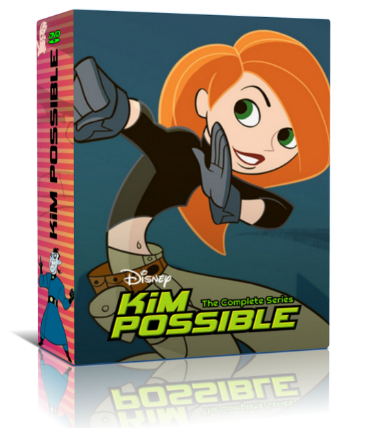 Kim Possible The Complete Series & Movies DVD