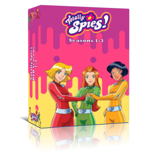 Totally Spies Complete Series Seasons 1 2 3 DVD