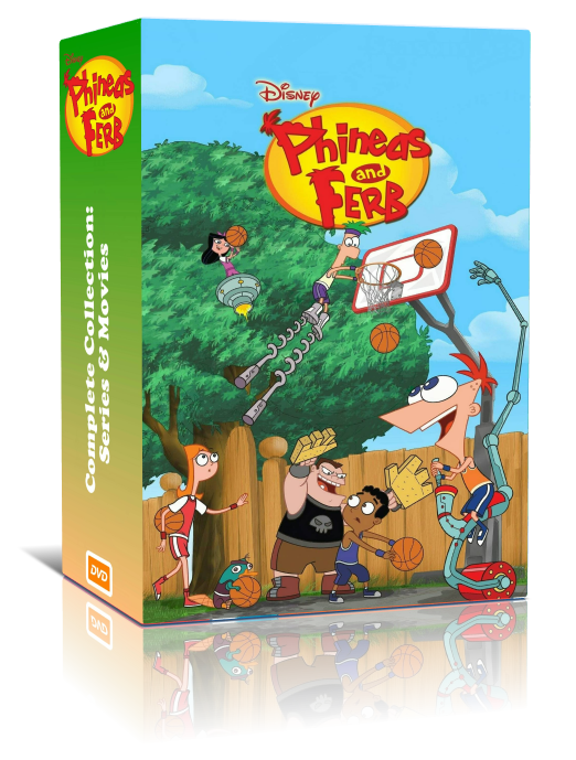 Phineas and Ferb The Complete Series & Movies DVD