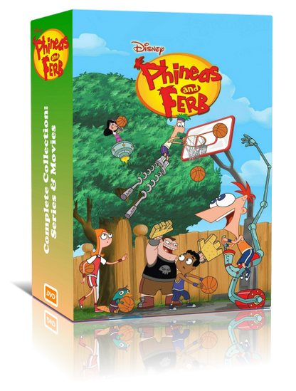 Phineas and Ferb The Complete Series & Movies DVD