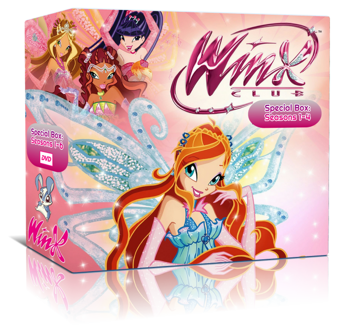 Winx Club Seasons 1-4 DVD Box