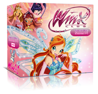 Winx Club Seasons 1-4 DVD Box