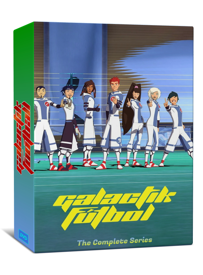 Galactik Football The Complete Series Seasons 1,2,3 DVD