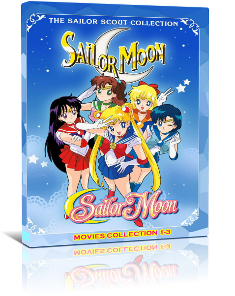 Sailor Moon The Movies 1-3 DVD - RetroAnimation 