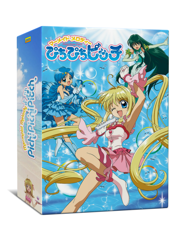 Mermaid Melody Pichi Pichi Pitch + Pure Complete Series DVD - RetroAnimation 