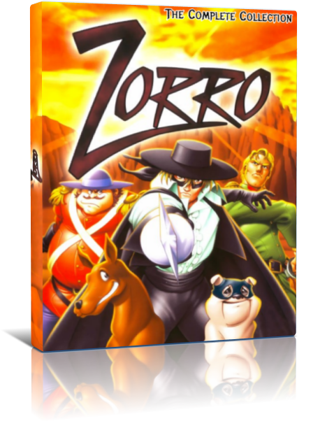 The Legend of Zorro English Dubbed Anime DVD - RetroAnimation 