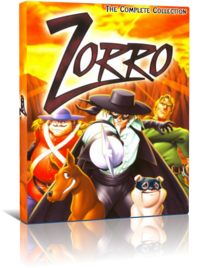 The Legend of Zorro English Dubbed Anime DVD - RetroAnimation 