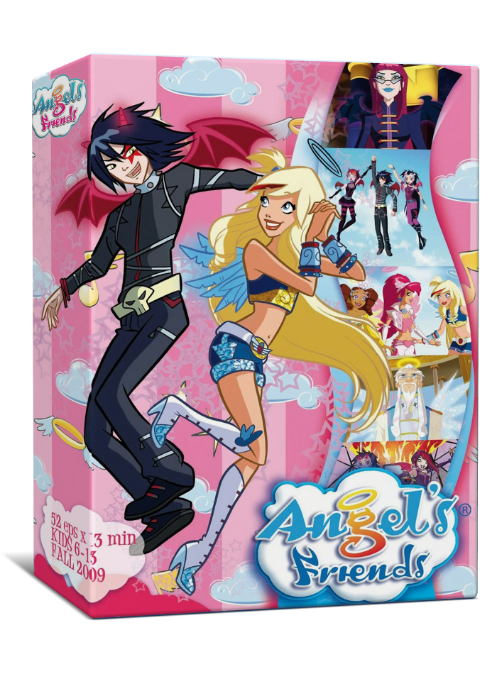 Angels Friends Complete Series & Movie DVD - RetroAnimation 