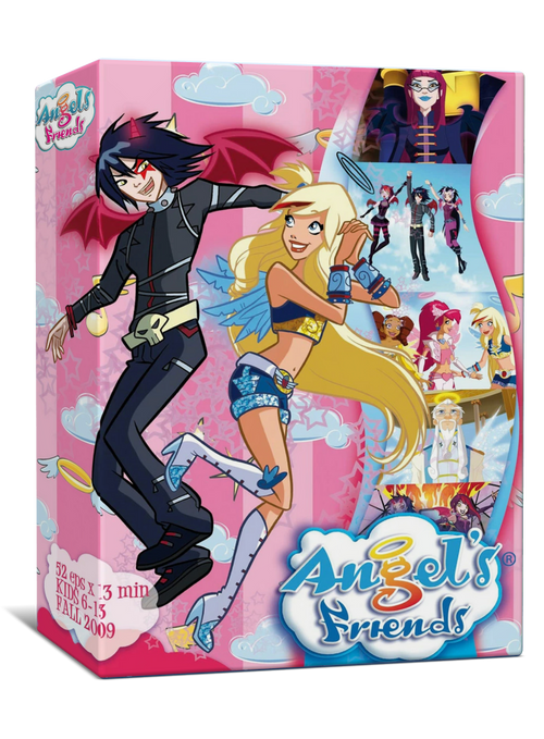 Angels Friends Complete Series & Movie DVD - RetroAnimation 