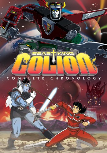 Voltron Beast King Golion Complete Volumes 1-3 (Eps. 1-52) [DVD]