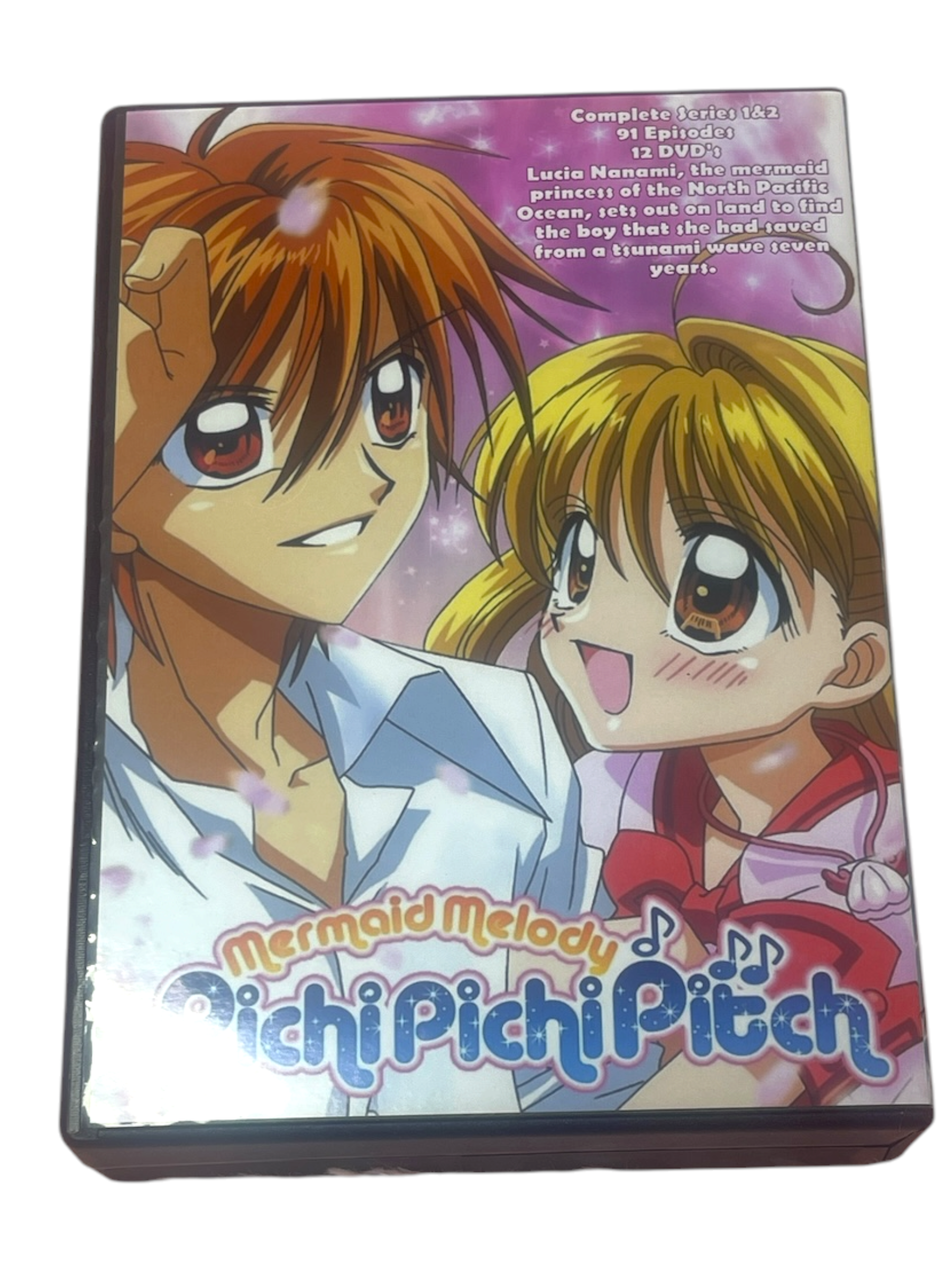 Mermaid Melody Pichi Pichi Pitch + Pure Complete Subbed Series DVD Mermaid Melody Pichi Pichi Pitch + Pure Complete Subbed Series DVD