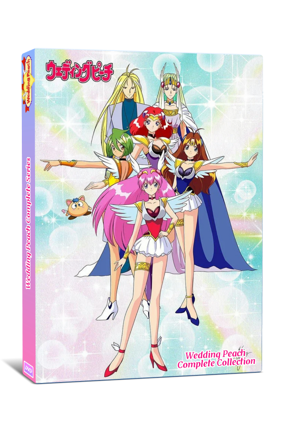 Wedding Peach: Complete Collection Anime Season 1 & 2 + 4 OVAs
