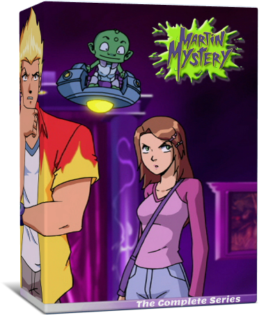 Martin Mystery Complete Series Seasons 1-3 DVD Set