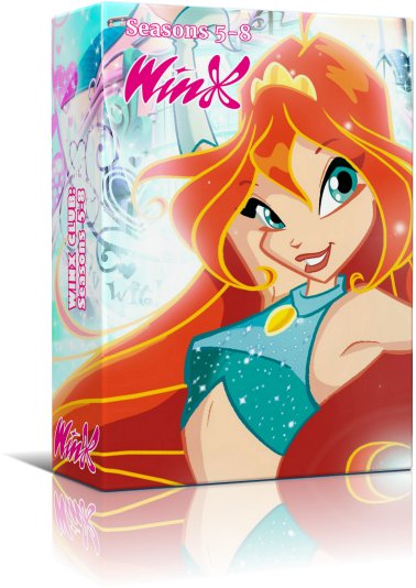 Winx Club Complete Series 5,6,7,8 DVD Box