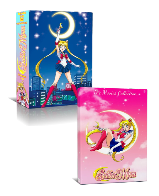 Sailor Moon Dic Dub Complete Seasons 1&2 DVD Set - RetroAnimation 