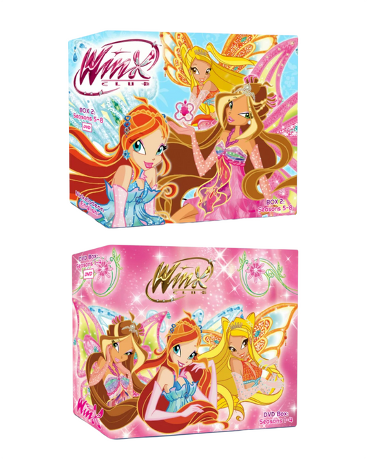 Winx Club Complete Series 1-8 DVD Set