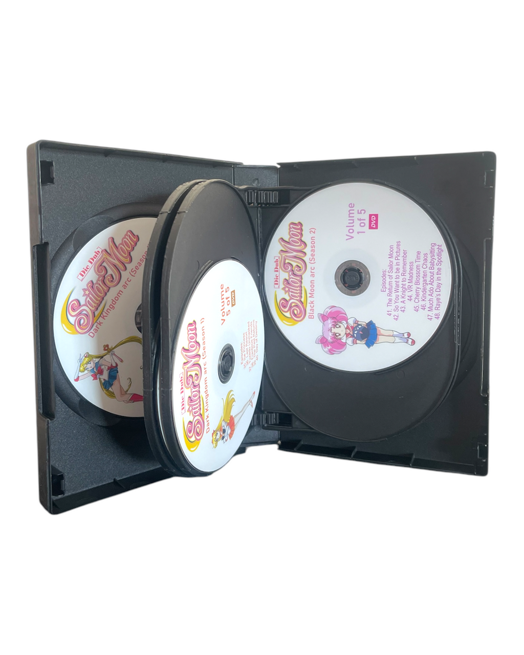 Sailor Moon Dic Dub Complete Seasons 1&2 DVD Set - RetroAnimation 