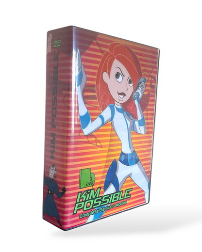 Kim Possible The Complete Series & Movies DVD