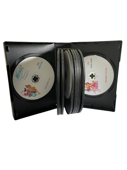 Winx Club Seasons 1-4 Complete Series DVD Set - RetroAnimation 