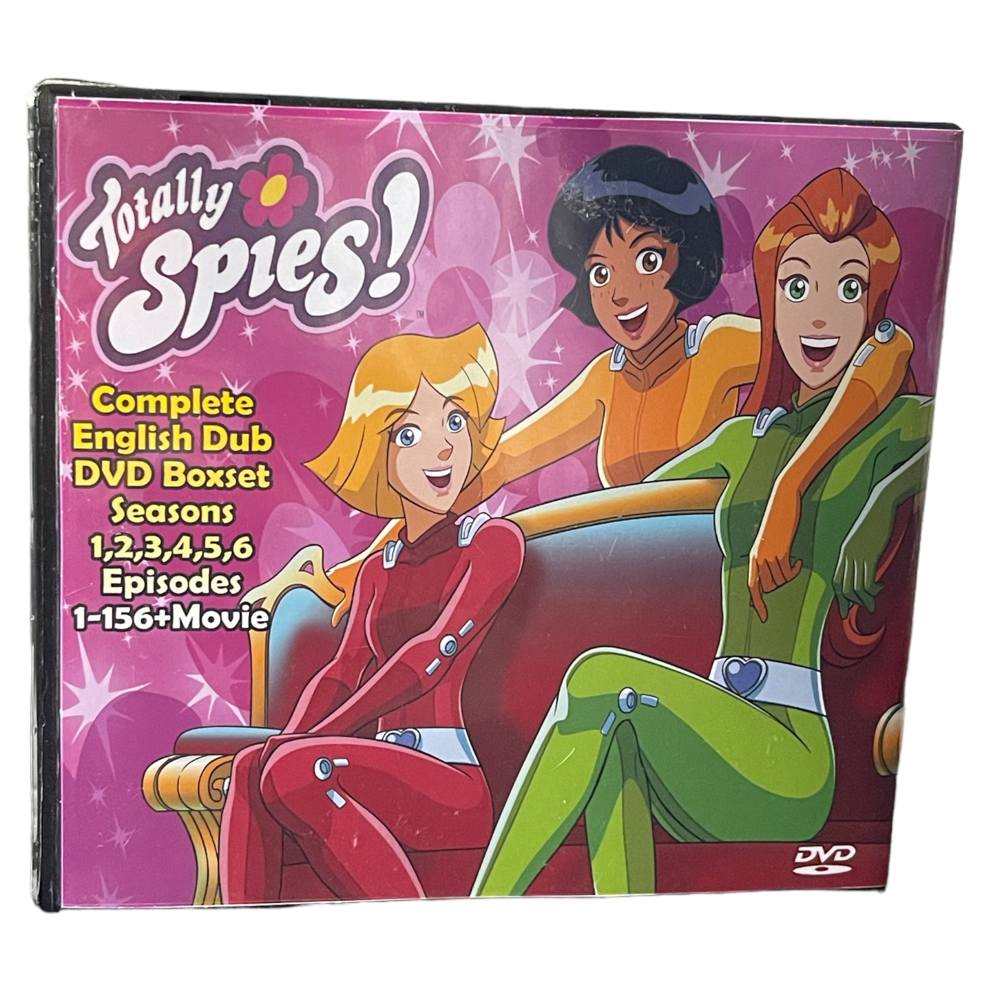 Totally Spies Complete Series Seasons 1 2 3 4 5 6 + Movie DVD - RetroAnimation 