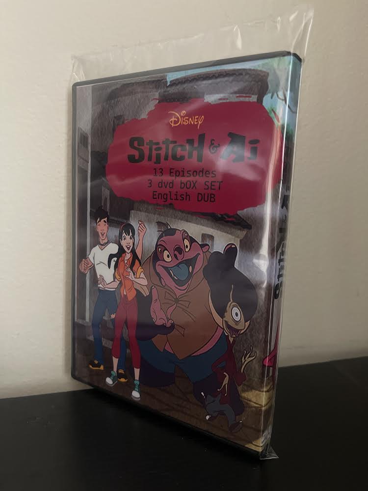 Stitch &amp; Ai Пълен комплект DVD с английски сериали