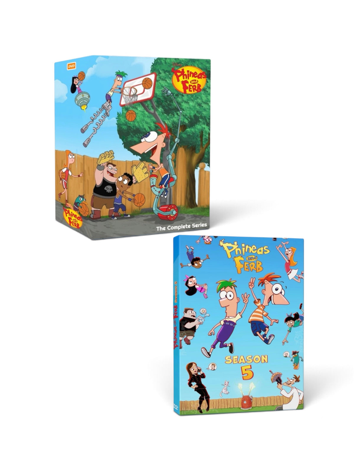 Phineas and Ferb The Complete Series 1 2 3 4 5 & Movies DVD