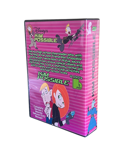 Kim Possible The Complete Series & Movies DVD