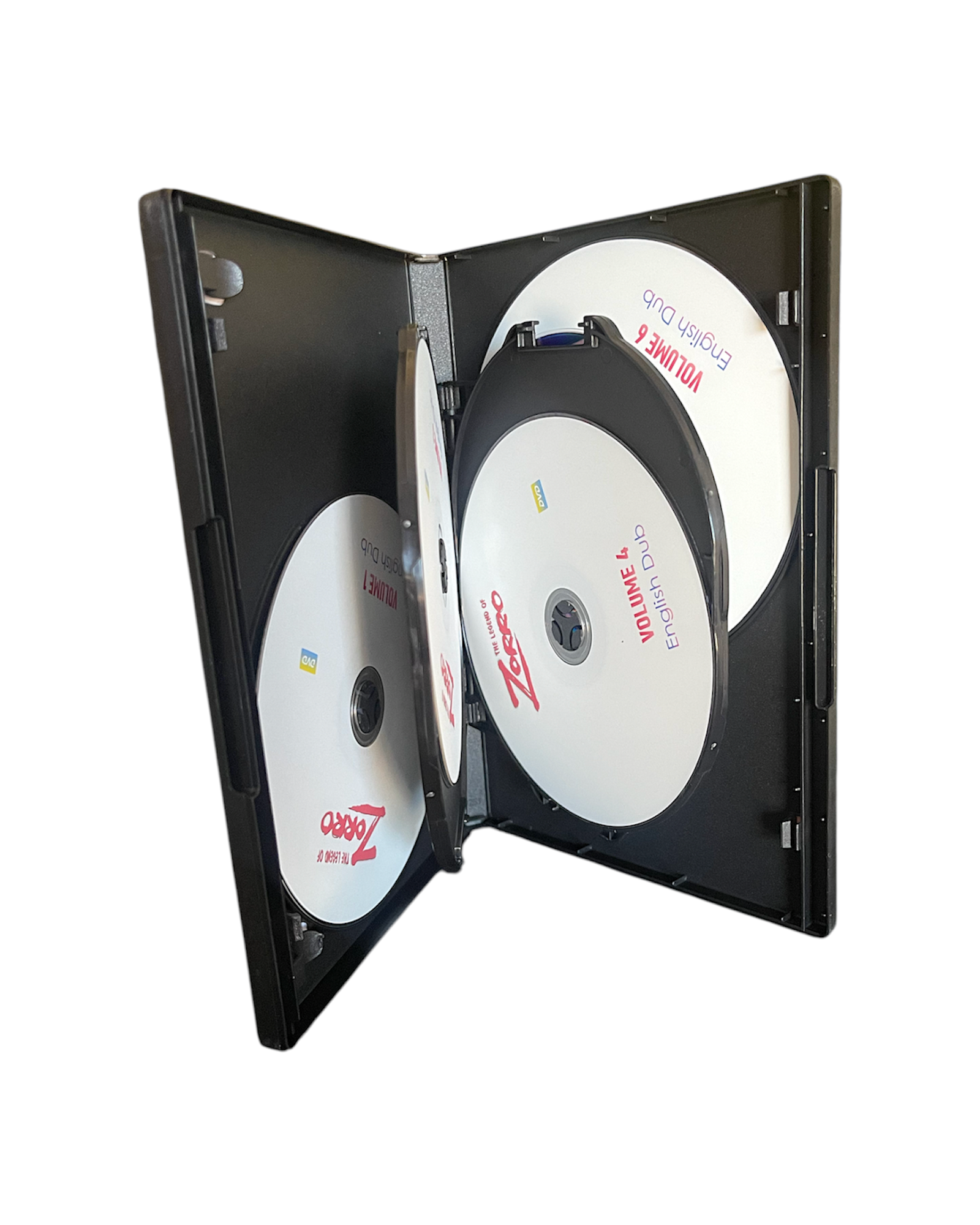 The Legend of Zorro English Dubbed Anime DVD - RetroAnimation 
