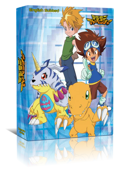 DIGIMON Complete Seasons 1 2 3 4 Subtitled DVD